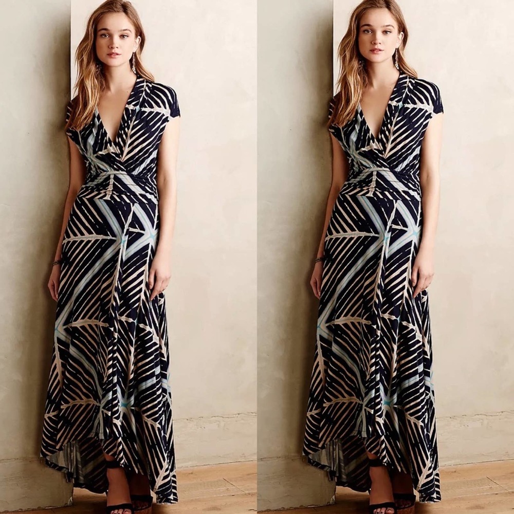 Maeve Anthropologie Desert Star Maxi Dress Womens Size Medium